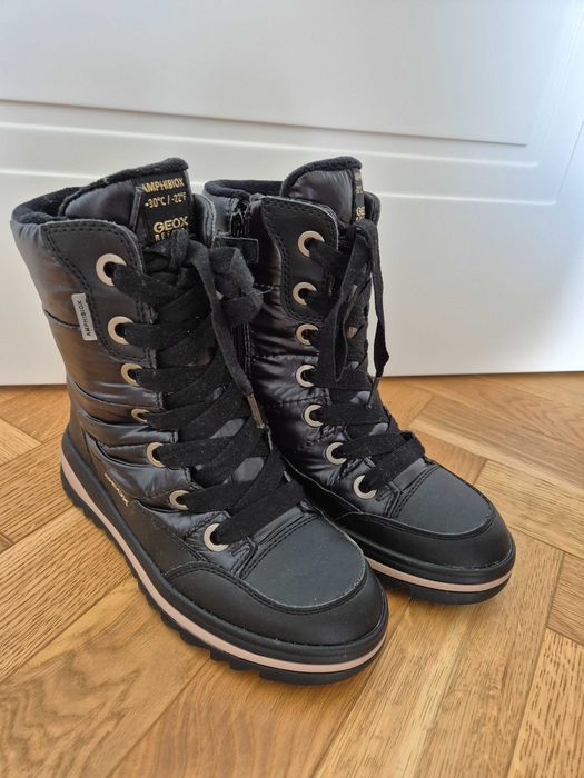 Buty zimowe Śniegowce na zamek Rozmiar 35 GEOX