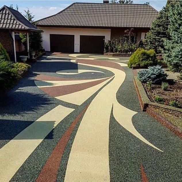 Кам'яні коври ззовні та всередині приміщень