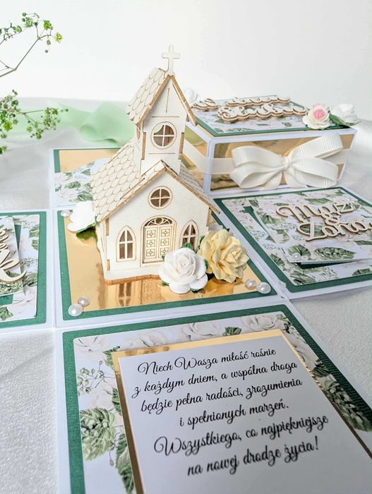 Ręcznie robione kartki zaproszenia i papeteria