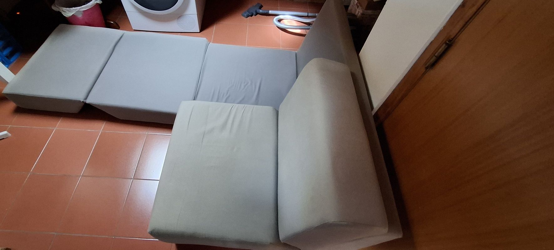 Sofá cama desdobrável