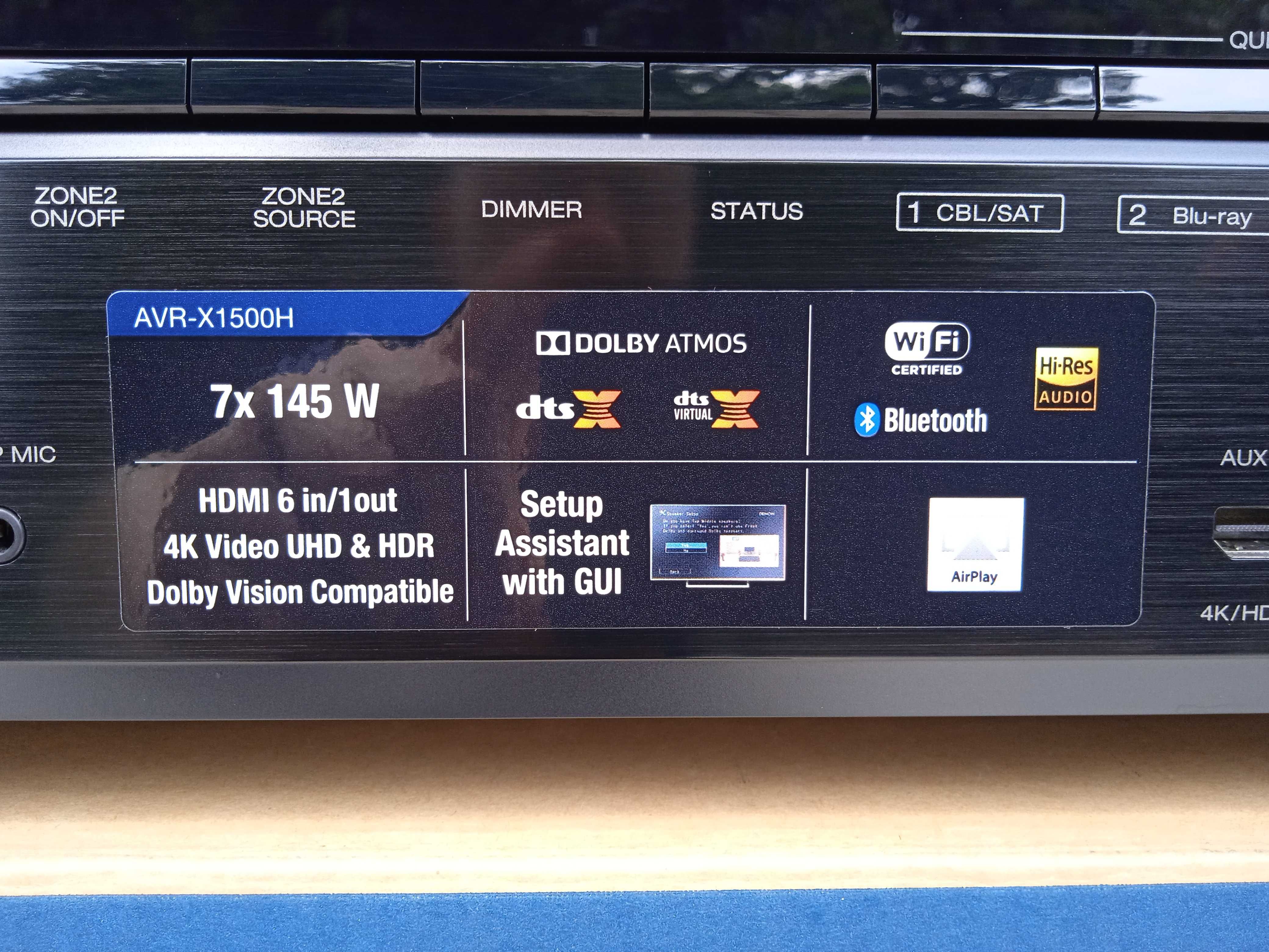 Amplituner Denon AVR-X1500H