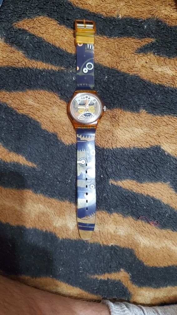 Часы Swatch Swiss Automatic Arcimboldo 1993.