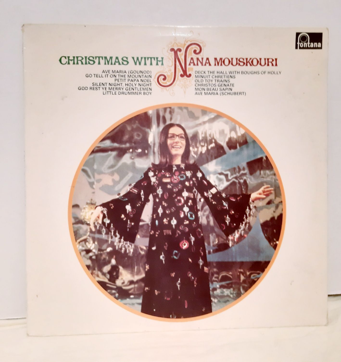 " Christmas with Nana Mouskouri " płyta winylowa  LP  stan EXL +