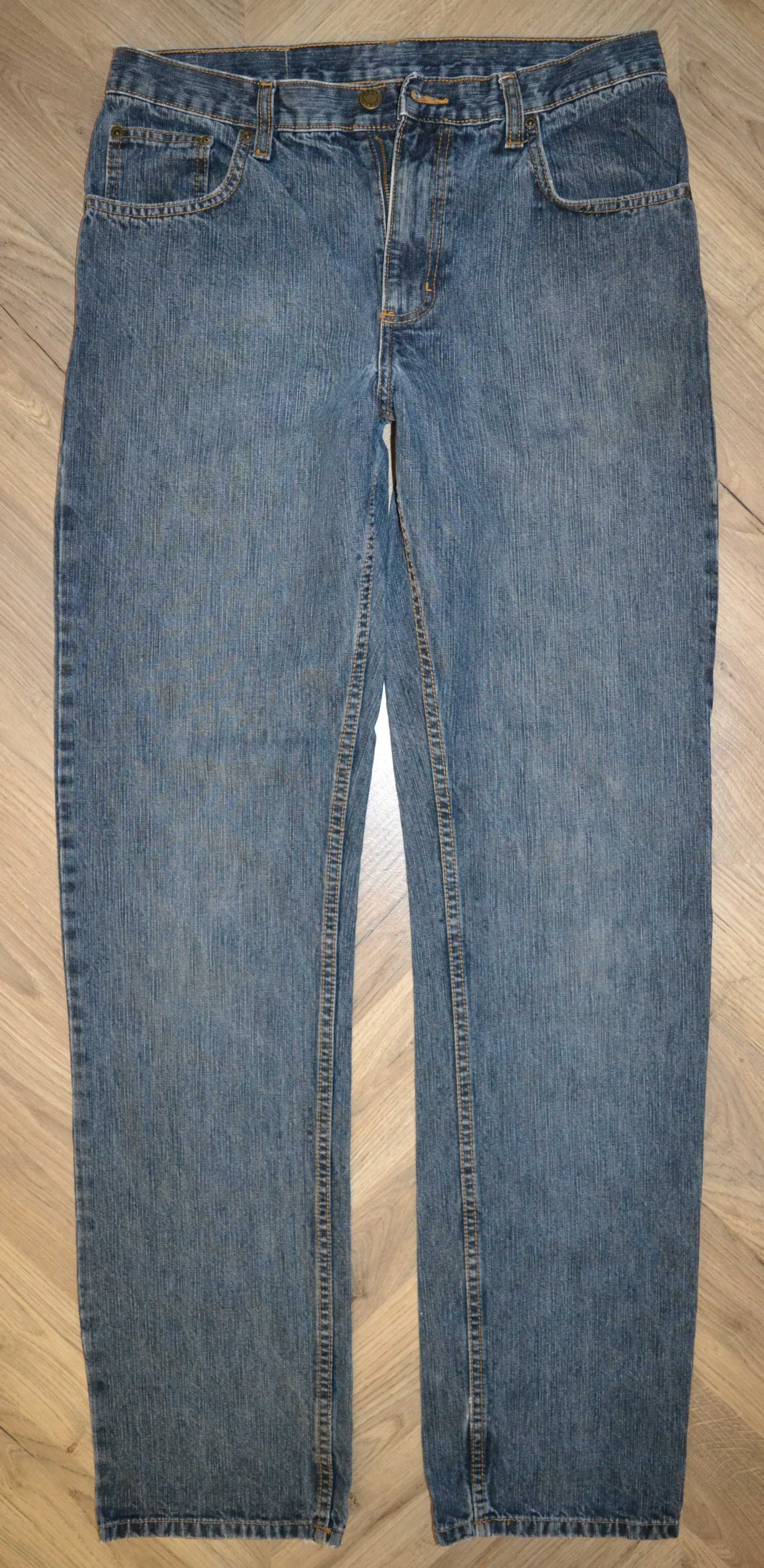 Hero by Wrangler _ niebieskie spodnie jeans regular _ 32/34 _ pas 82cm