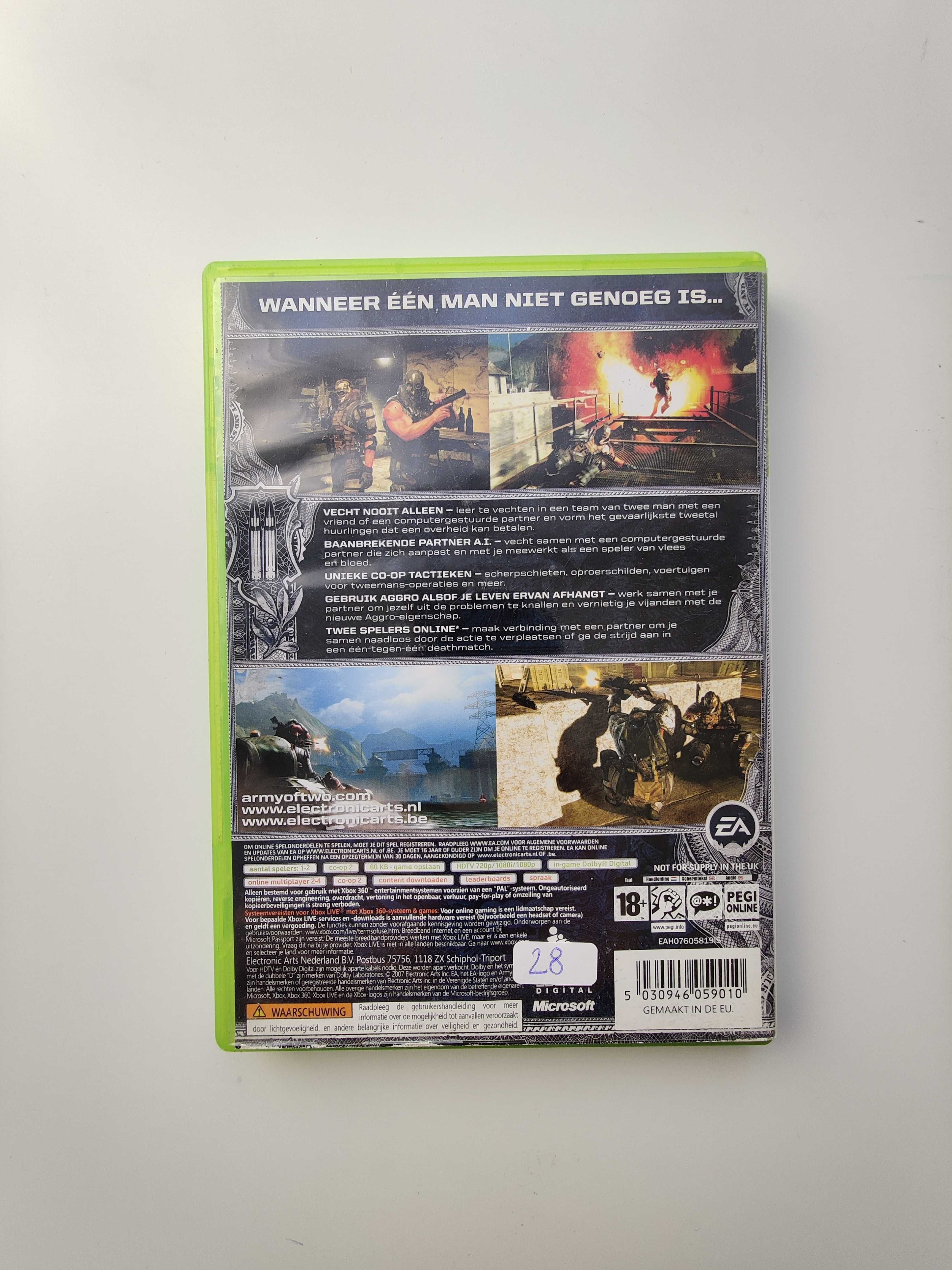 Gra Xbox360 / Xbox 360 - Army of two ( Ang )
