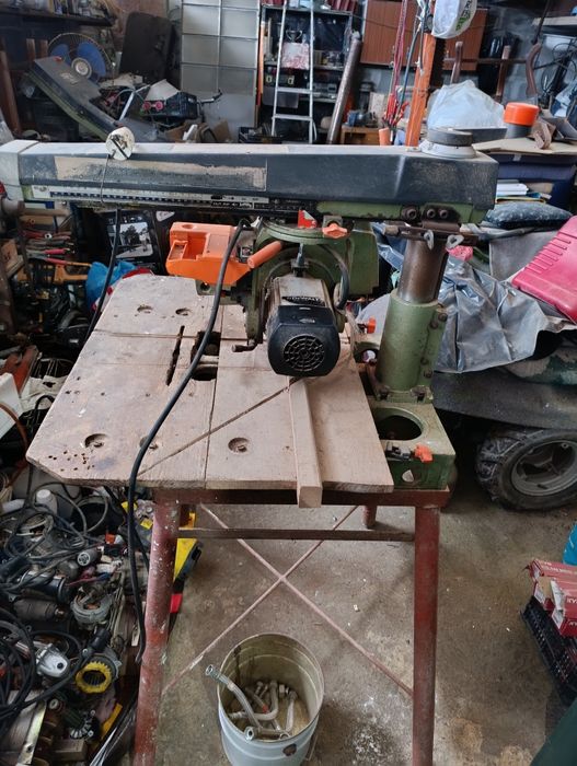 Radial cortar madeira