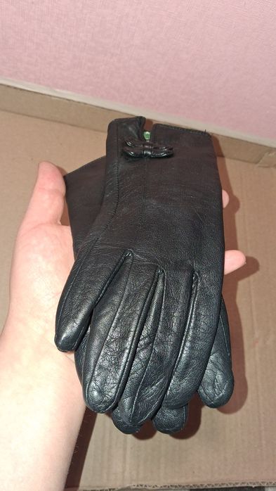 Рукавички шкіряні Ranna isms р.6,5