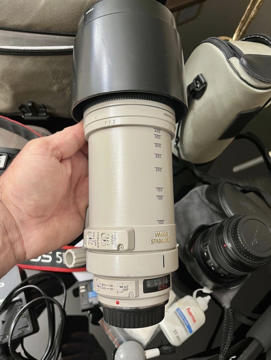 Maquina fotográfica canon 5d mark IV + extras