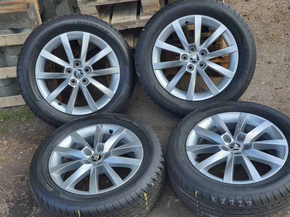 Nowe Alufelgi 16 Skoda Scala Kamiq 5x100 ET38