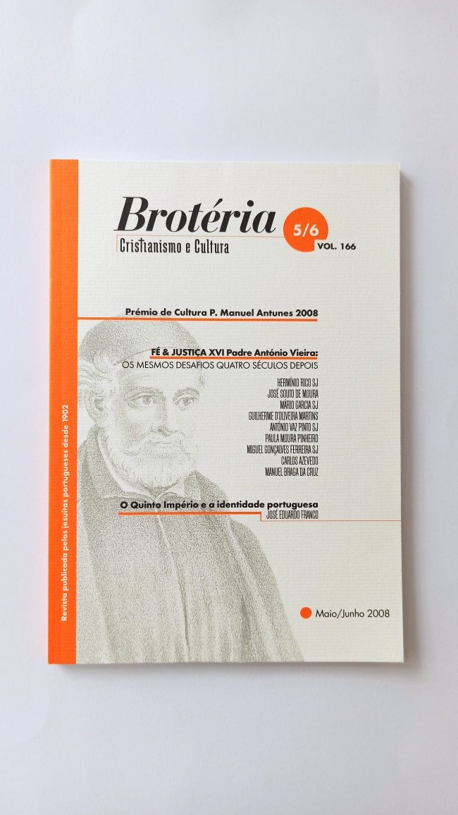 Brotéria - volume 166 ( Maio/Junho de 2008)