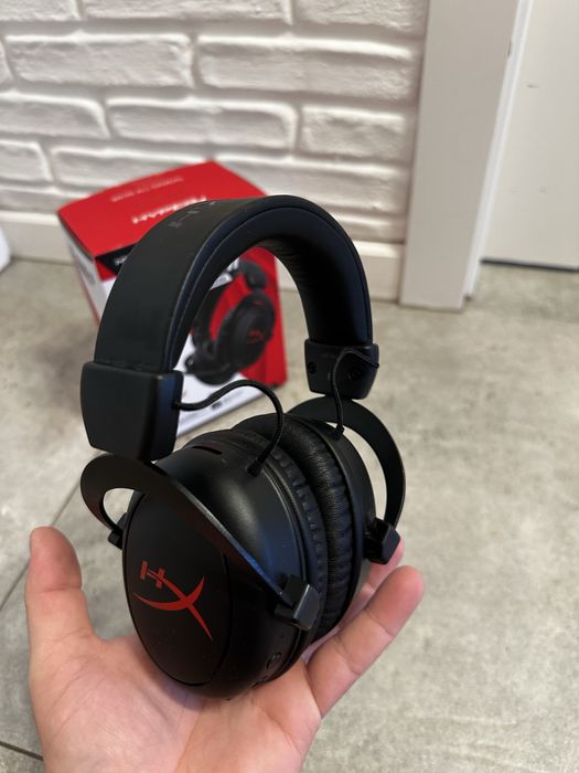 Gamingowe sluchawki bezprzewodowe HyperX cloud II wireless