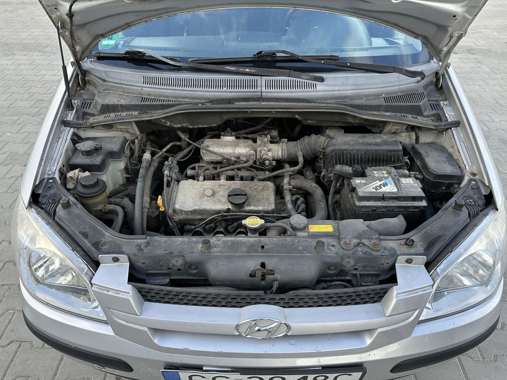 Hyundai Getz 2004 1.1 benzyna sprawna klima OC i PT na rok