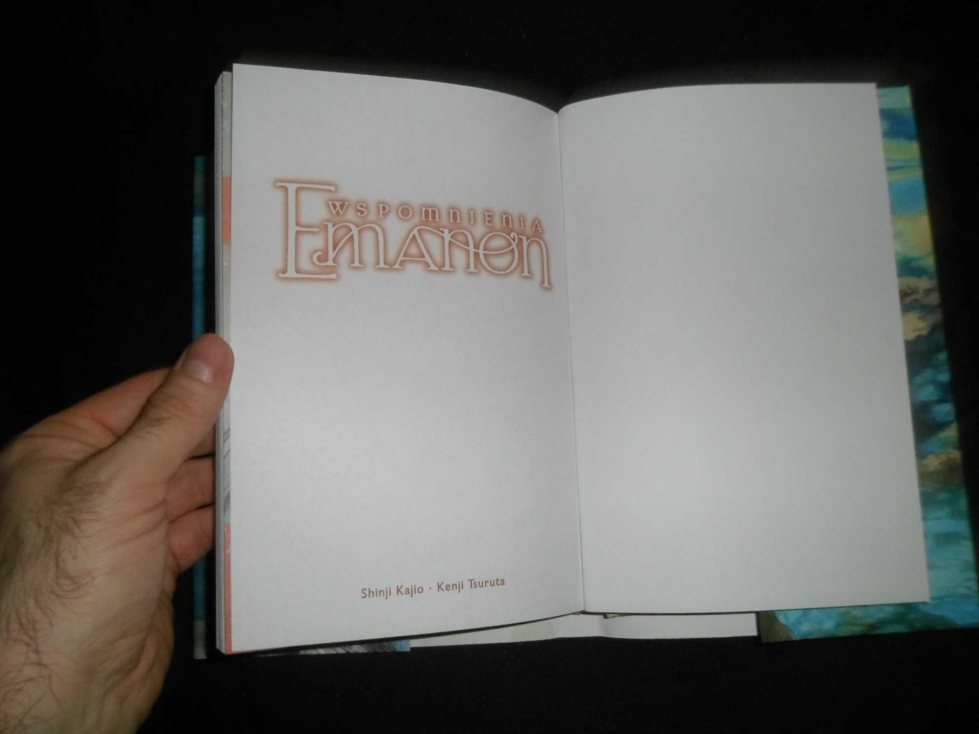 Wspomnienia Emanon - Shinji Kajio, Kenji Tsuruta [powieść-komiks]