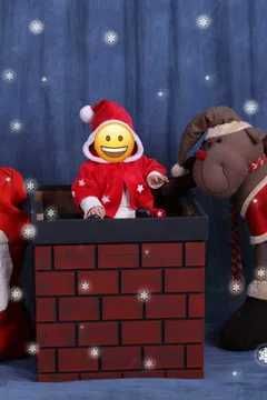 Chaminé em madeira para fotografia estúdio cenário