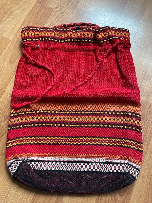 Torba worek vintage z lat 70-80 po babci