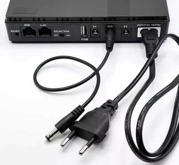 Блок бесперебойного питания для роутера TTN DC1018P 10400мАч 18W black