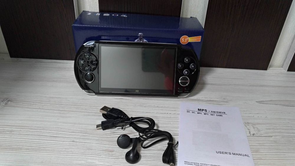 Універсальна приставка PSP X9 портативна ігрова консоль великий екран