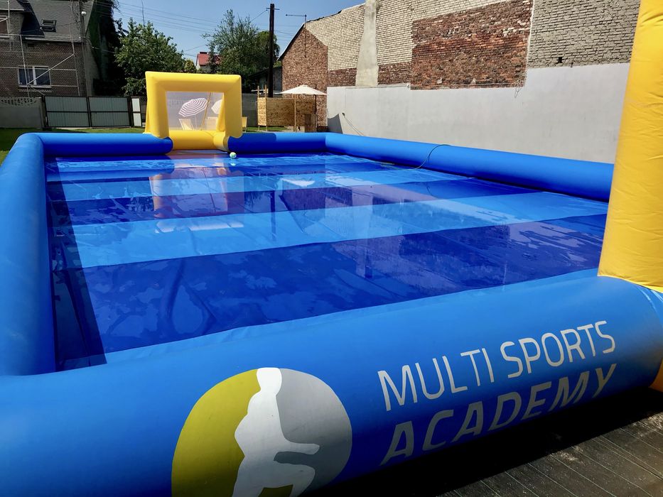 Boisko dmuchane z pompą 10x24 m