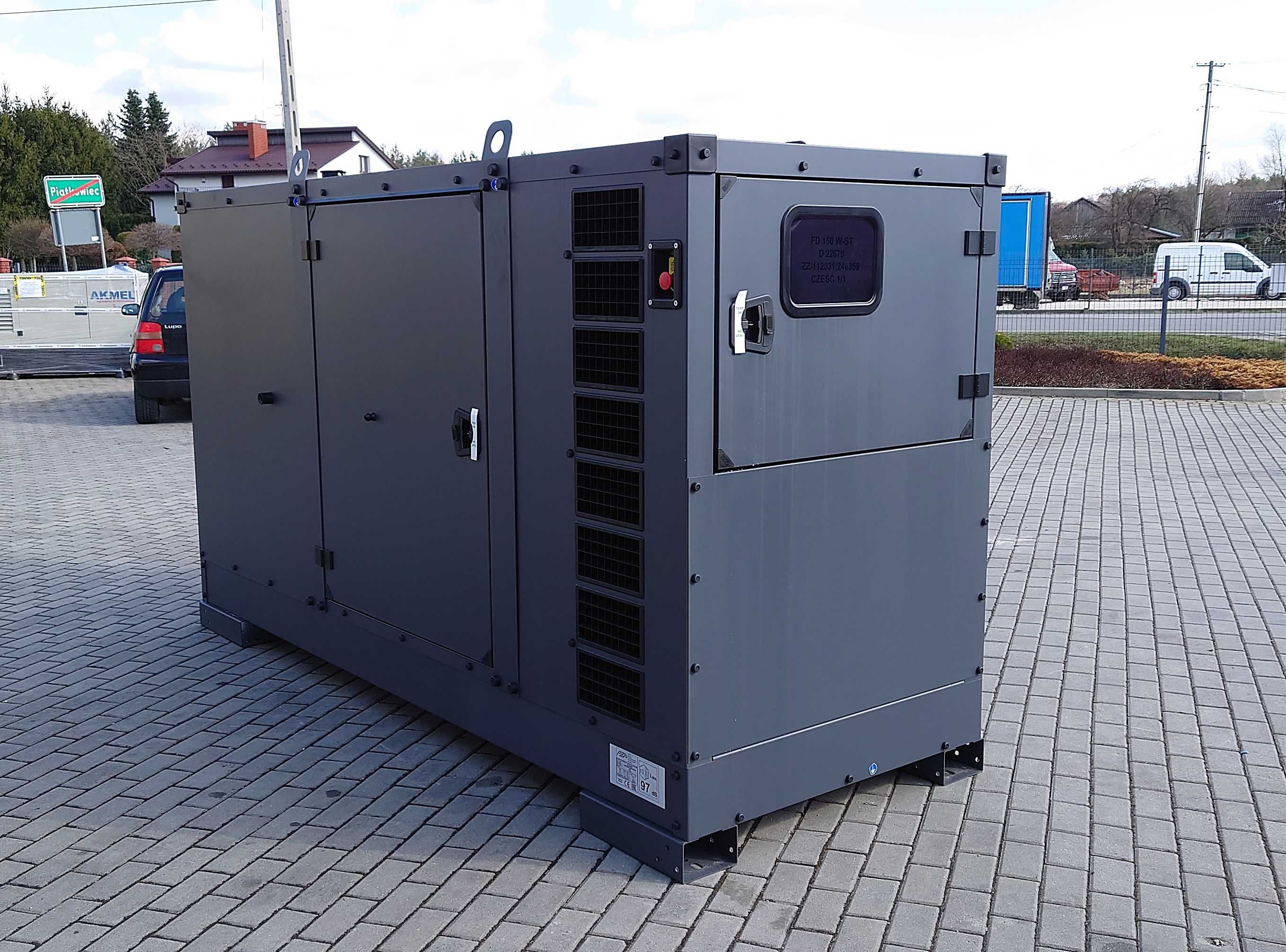 Agregat prądotwórczy IVECO Diesel 150 kW 400V