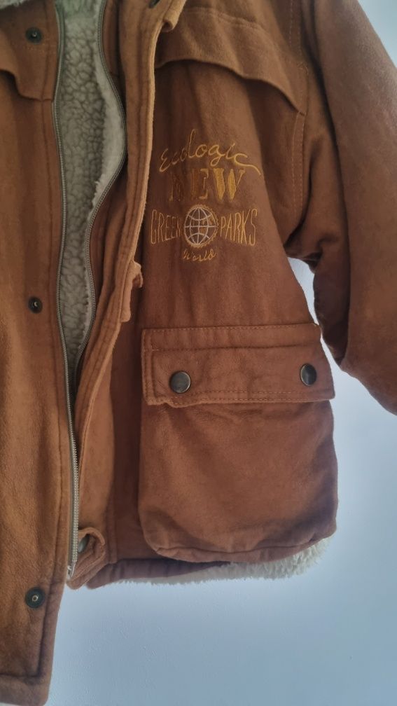 Kożuch chłopięcy z Włoch 140cm strój jasełka pasterz