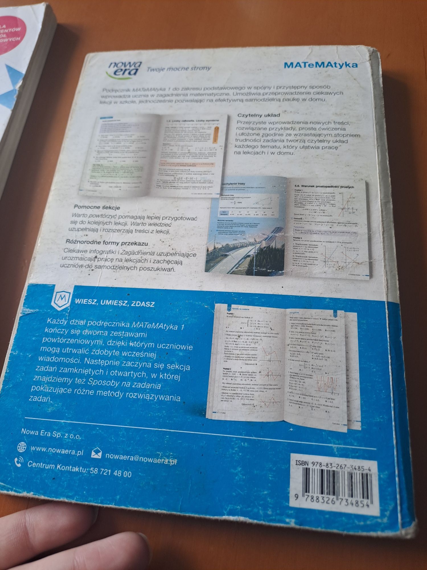 Książka Matematyka 1 i 2 zakres podstawowy komplet