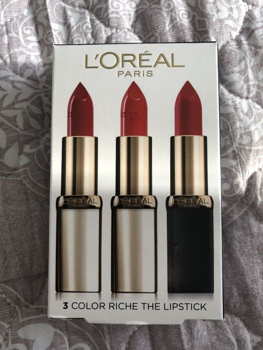 Набор помад LOREAL 3 шт