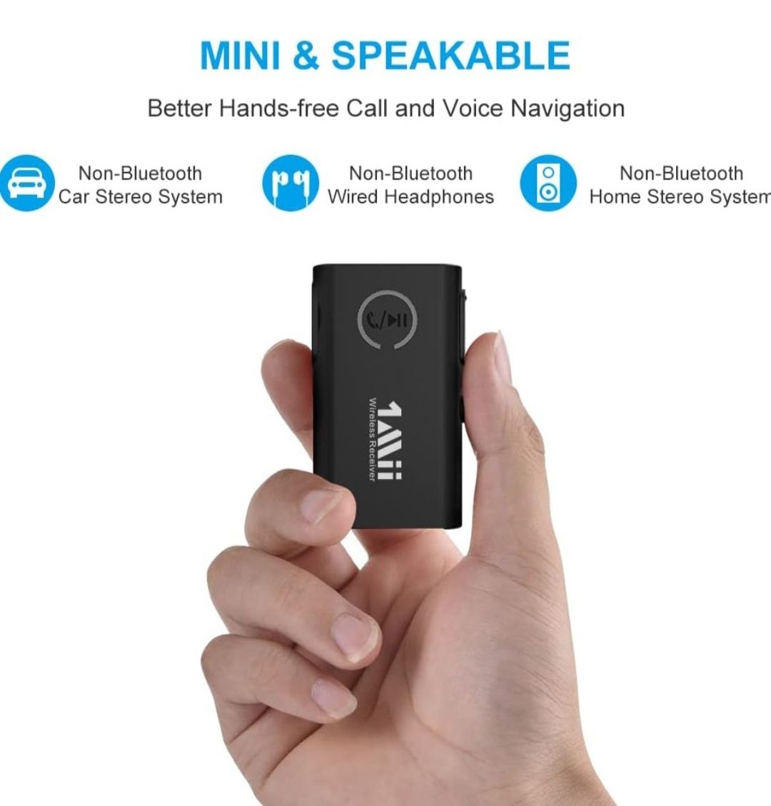 1Miilink Odbiornik Bluetooth 5.0  AUX