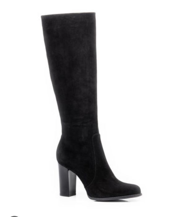 Сапоги сапожки замшеві демісезонні