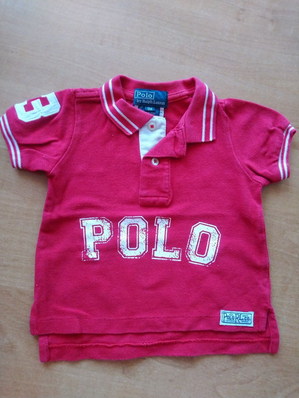 Koszulka bluzka t-shirt polówka polo Ralph Lauren 9 mies 74