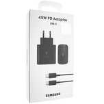 Мережевий зарядний пристрій SAMSUNG  45W  + кабель