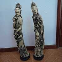 Estátuas em resina cor marfim