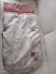 Śpiworek zimowy Sepia Rose Flower Jam Velvet S/M (0-1 roku) i rękawice