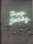 Napis led happy birthday
