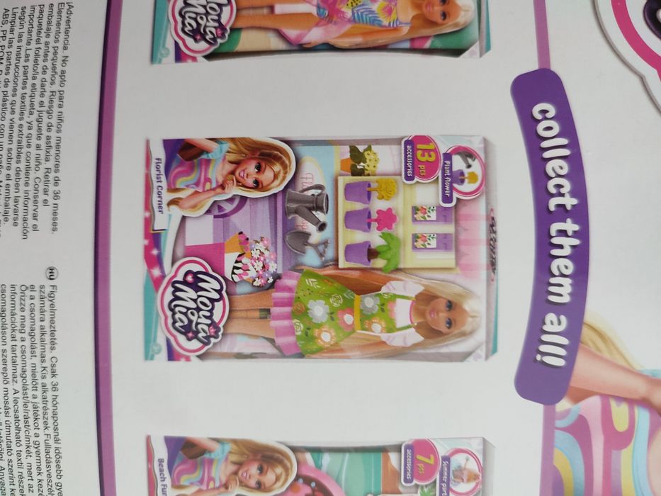 Nowa lalka Moya Mia ogrodniczka