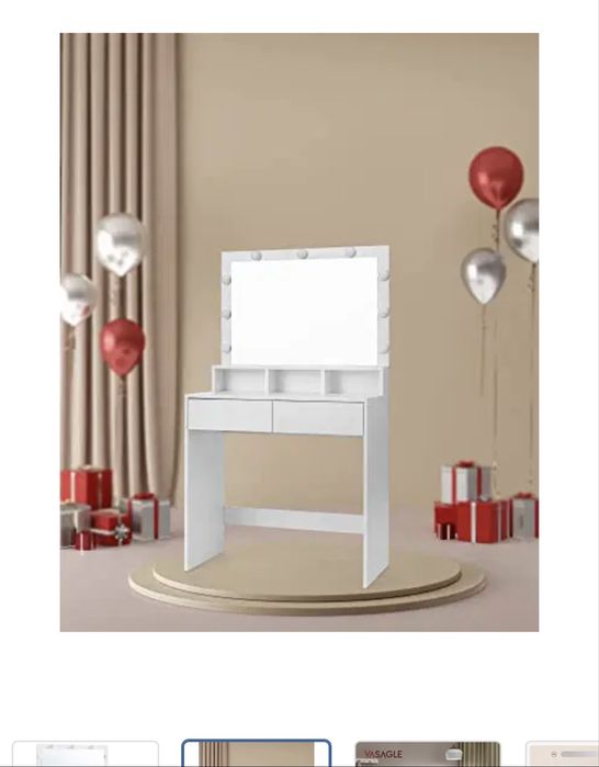 Toucador com Espelho e Luz Led