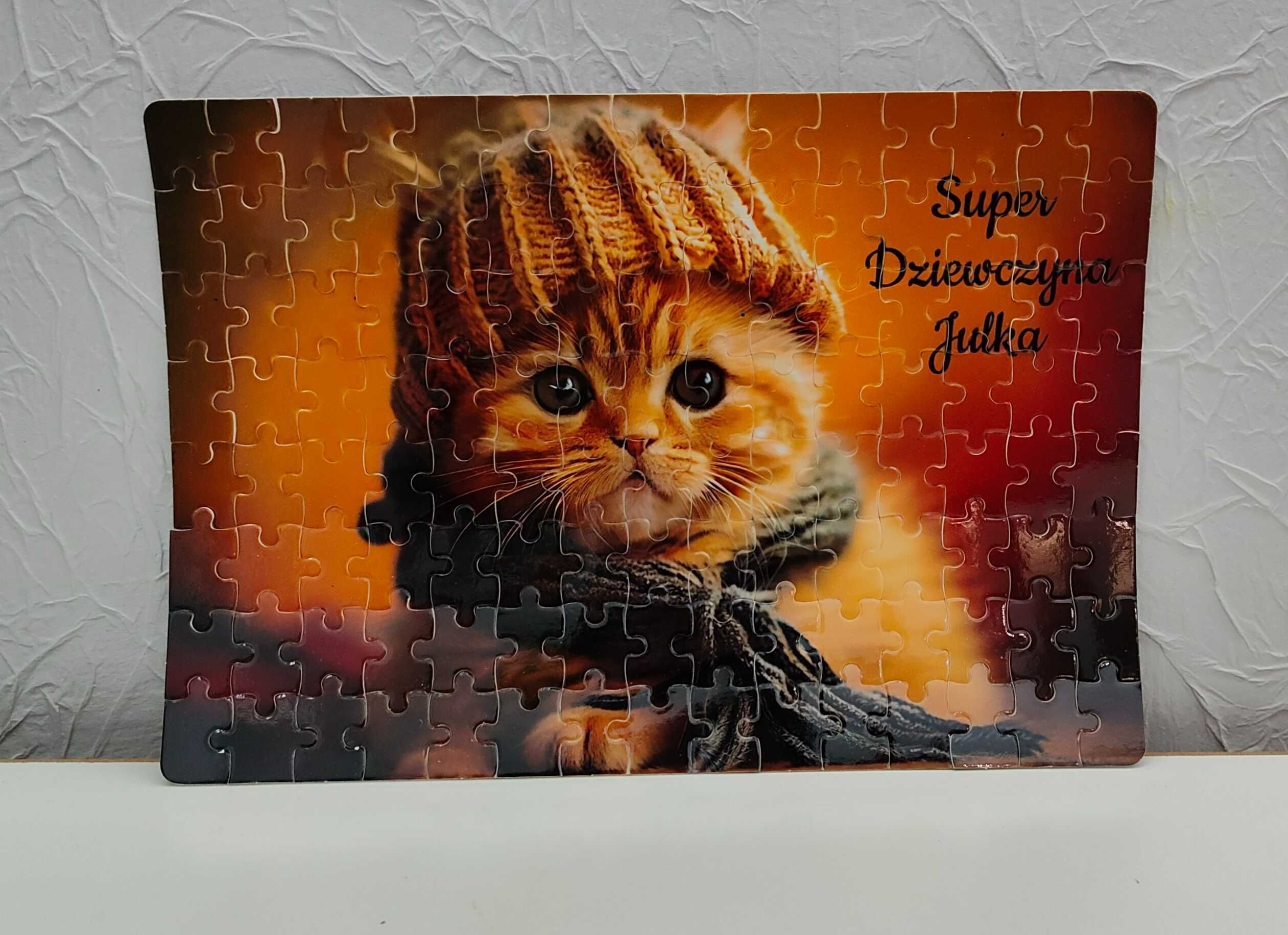 Puzzle 20 wzorów 8 marca dzień dziecka chłopaka 120el. A4 dowolny teks