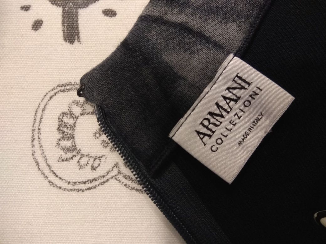 Sukienka Armani Collezioni od Armaniego MIDI w kolanko Zalando M 40 42