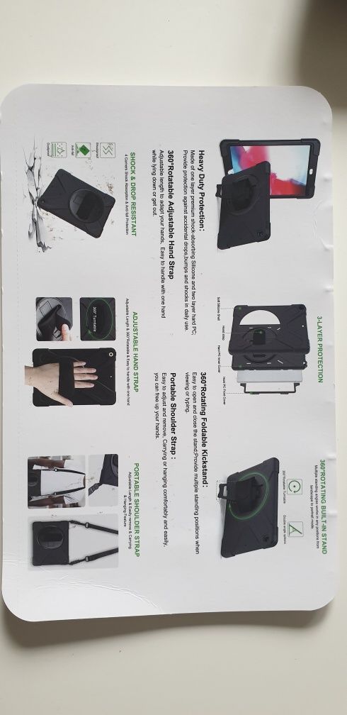Osłona etui case na tablet T510 T515 samsung