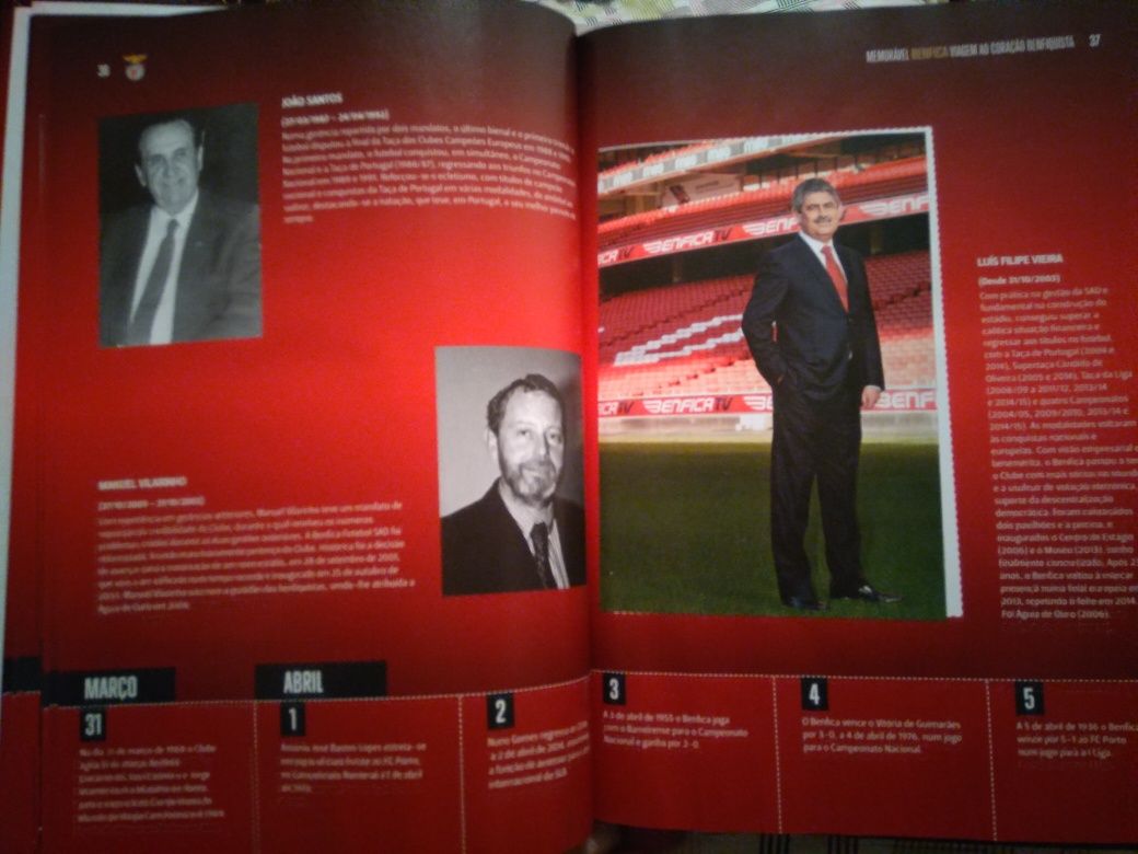 Livro Memorável Benfica