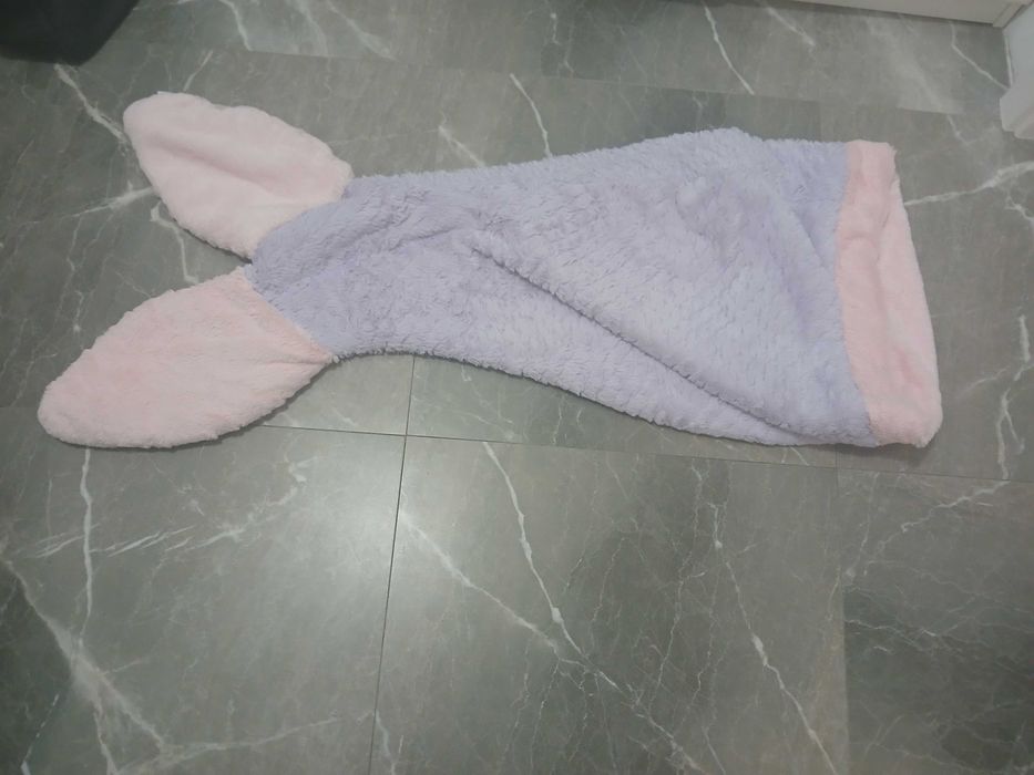 Zara Home nowy ogon syreni koc dla dziewczynki