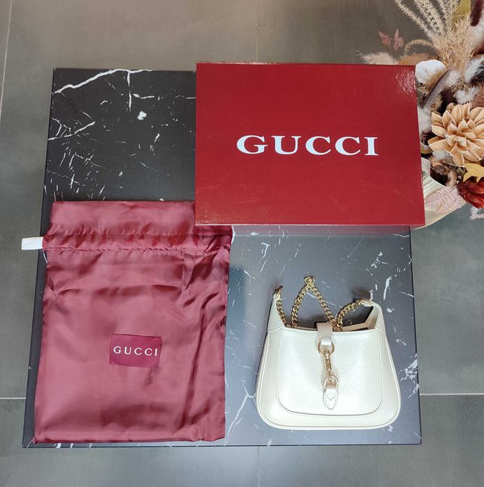 Сумка Gucci Jackie Notte Mini Bag in Ivory