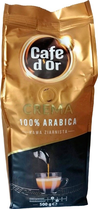 Кофе в зернах Cafe D’or Crema 0,5кг