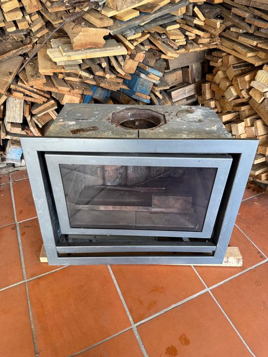 Lareira sem ventilação