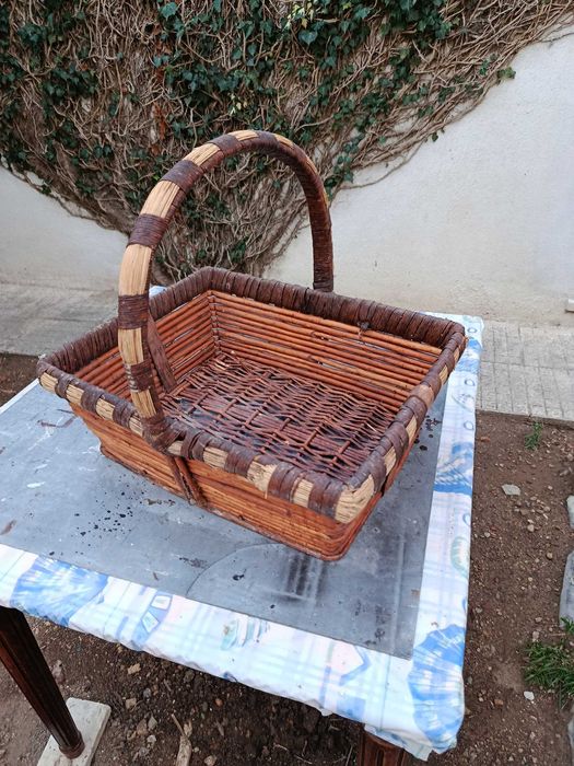 Cesto Verga Retangular 58cm