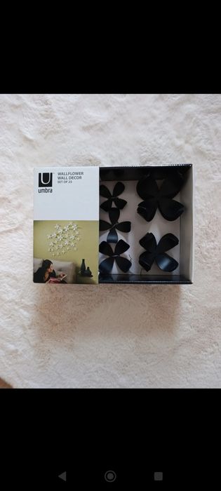 Dekoracja ścienna umbra zegar