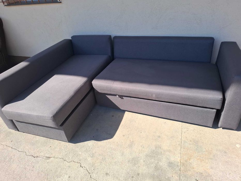 narożnik rozkładany z funkcją spania - możliwy transport