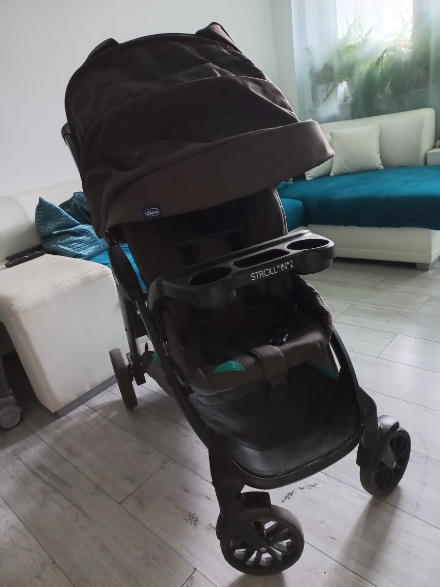 wózek chicco dwuosobowy