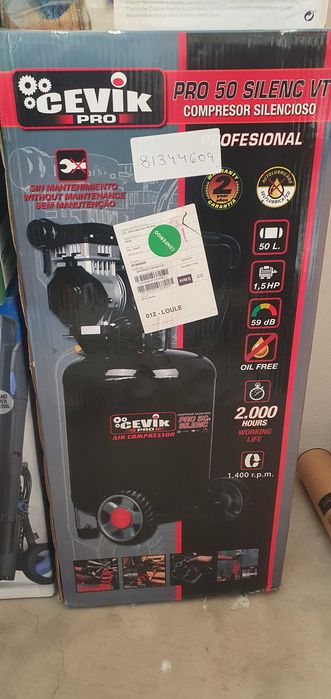 Compressor 50l silencioso