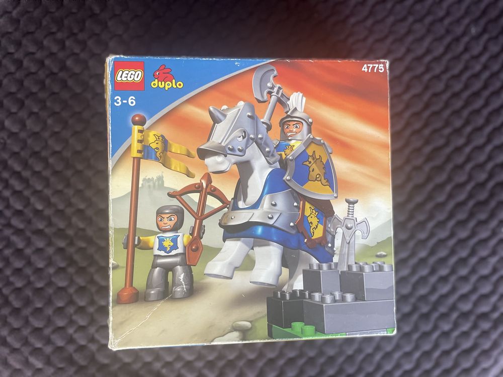 Lego Duplo 4775 Rycerz i jego giermek klocki zestaw