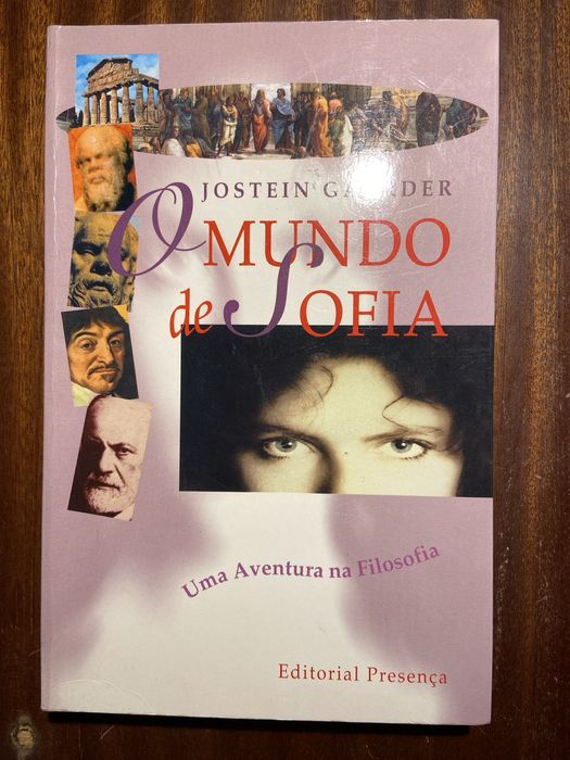 Livro o Mundo de Sofia. Uma aventura na Filosofia